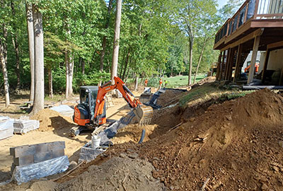 Landscape Drainage Services, Wilmington, DE, Chadds Ford, Kennett Sq. PA